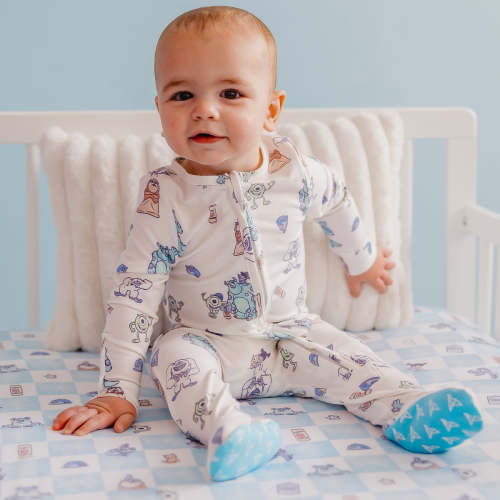 Zip-Up Footie Pajama - Monsters, Inc. Friends
