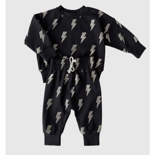Lightning Bolts Jogger Set – Mack + Griff