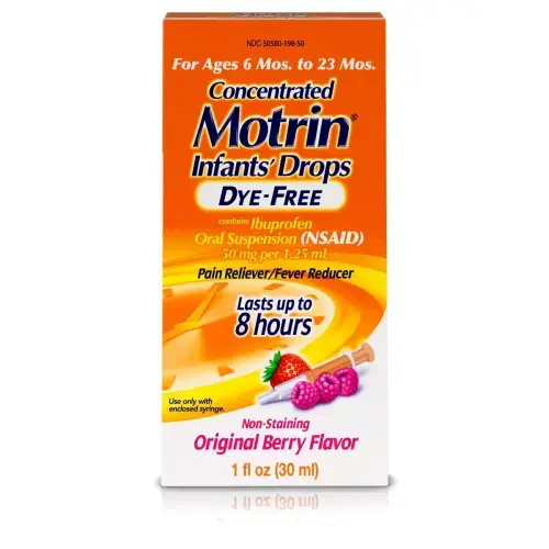 Motrin Infant Drops NSAID Berry - 1 fl oz