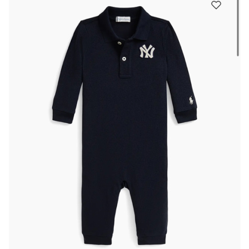 Polo Ralph Lauren Baby Boy's Yankees Mesh Cotton Coverall | Saks Fifth Avenue