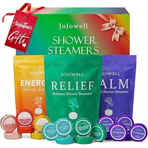 Shower Steamers Aromatherapy - 18 Pack Birthday Gifts for Women, Self Care, Valentines Day Gifts for Her Him Women Men Mom Wife Teens, Galentines Gift Set Relaxation Home SPA