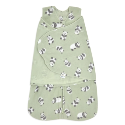 Micro-Fleece Baby Swaddle Cozy Panda | Newborn | HALO US