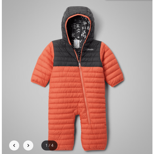 Infant Powder Lite II Reversible Bunting | Columbia