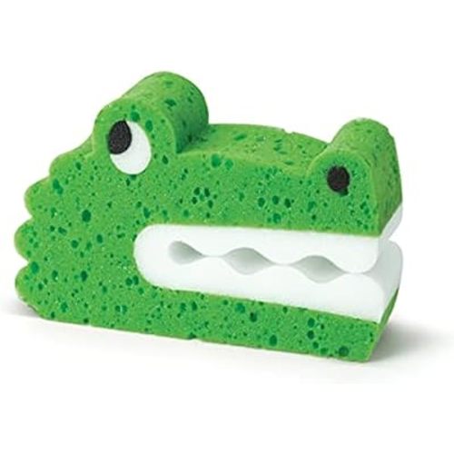 Genuine Fred Bath Biters, Children's Bath Sponge, Crocodile