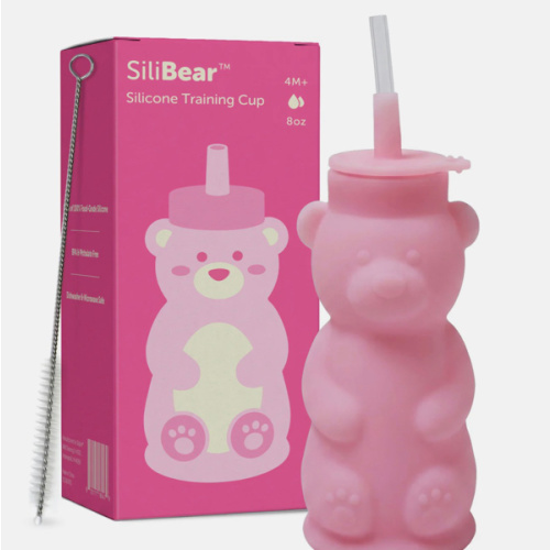 Silipint Silicone 8 oz SiliBear™ Baby Training Cup