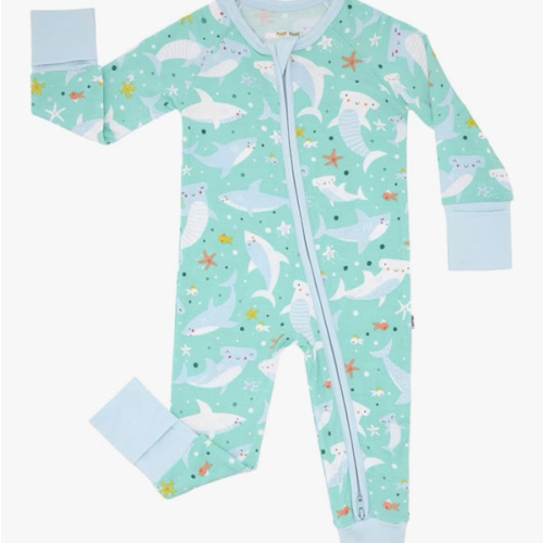 Little Sleepies Pajamas for Baby Boys & Girls, Viscose from Bamboo Baby Pajamas, Preemie & Newborn Sleepers, 2-Way Zipper PJs