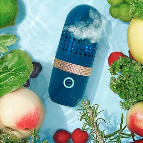 Capsule Vegetable Washing Machine | Automatic Fruits & Vege Disinfector Home Pesticide Cleaner