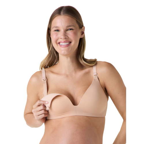 Ingrid & Isabel For Every Belly Women's Maternity & Nursing Breastfeeding Absorbent Wire free Bra, SizesS-XXXL