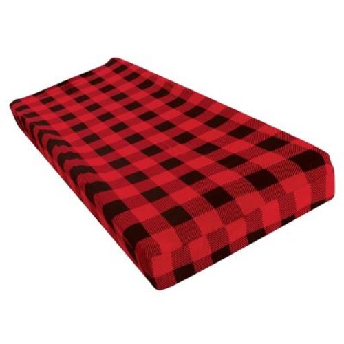 Hudson Baby Cotton Changing Pad Cover, Buffalo Plaid, One Size