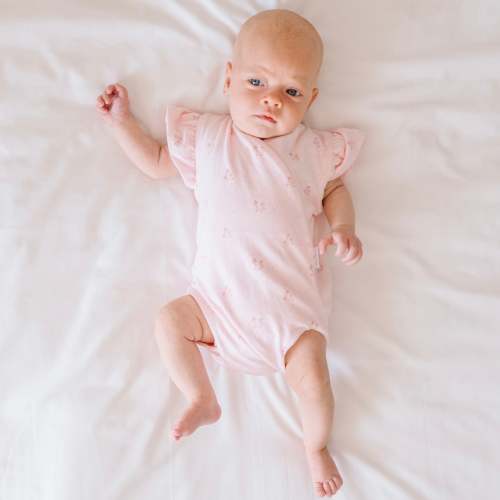 FLUTTER SLEEVE WINGED BODYSUIT