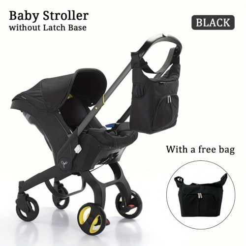 1 baby stroller a free parent bag portable foldable stroller - Temu