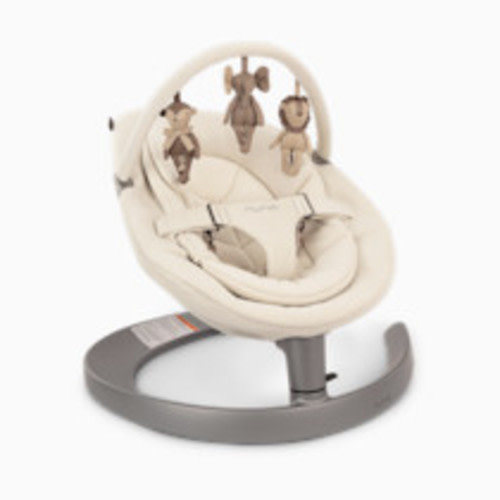 Nuna LEAF Grow Baby Seat & Rocker with Toy Bar - Cloud