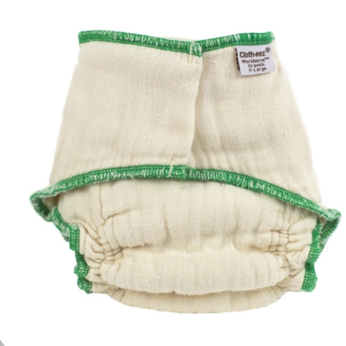Cloth-eez Workhorse Fitted Diapers - No Closure