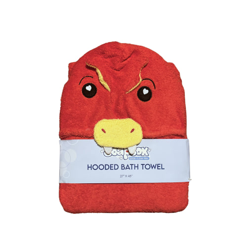 Scorch the Dragon Hooded Pool, Beach or Bath Towel