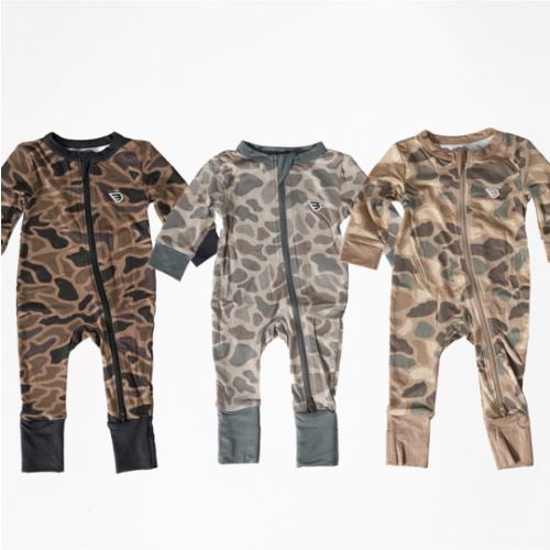 Classic Camo Baby Zip Up Bundle | BURLEBO