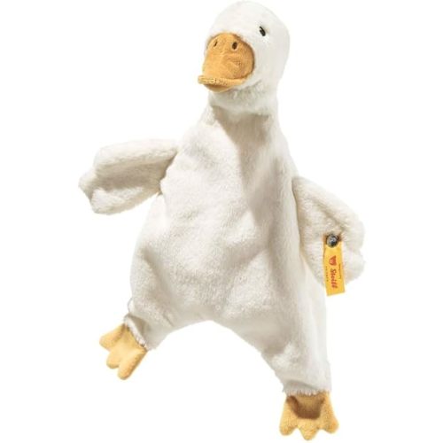Steiff Handcrafted Since 1880 Premium Plush Classic Lovey Security Blanket - 11" Gilda Goose