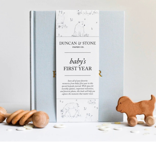 Baby Memory Book & Photo Album | Duncan & Stone Paper Co.
