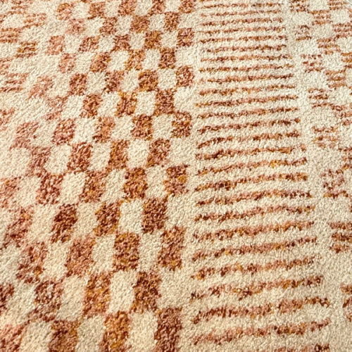 Boho Decor Pink Polypropylene Fabric Rug | Rooms to Go