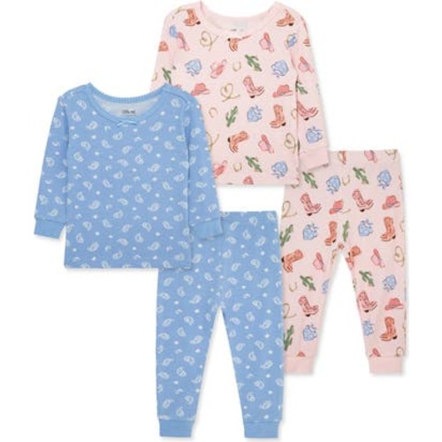 Cowgirl Theme 2-Pack Stretch Viscose Pajama Set