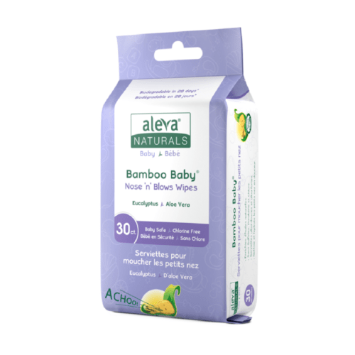 Aleva Naturals Bamboo Baby Nose 'n' Blows Wipes