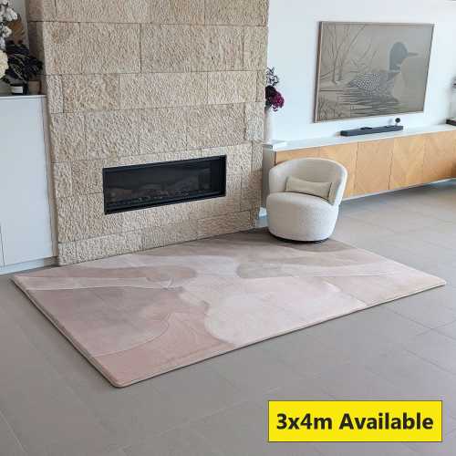 The Mellow Mat v2® Designer Print | Blush Mirage (Soft Touch Sensory Tatami Rug) PR19