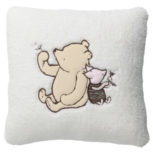 Storytime Pooh Soft Faux Shearling Nursery Throw Pillow - Cream – Lambs & Ivy
