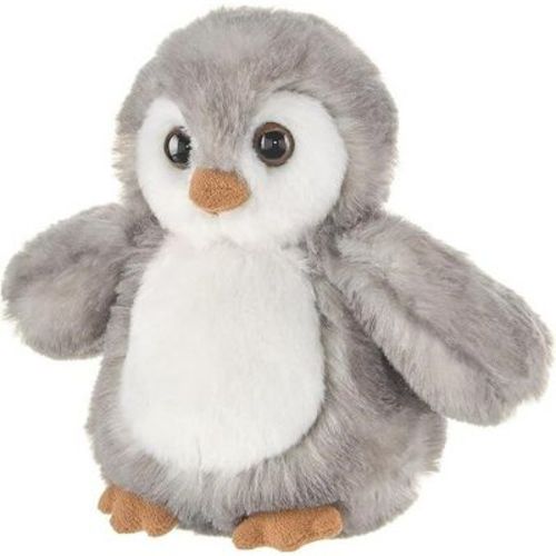 Bearington Slick Small Plush Penguin Stuffed Animal With Ultra-soft Fur, 6 Inches