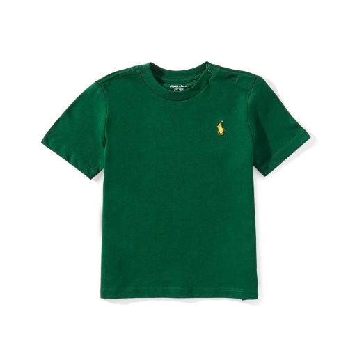 Ralph Lauren Baby Boys Short Sleeve Jersey T-Shirt
