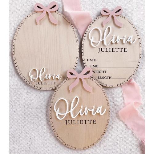 Baby Girl Name Sign