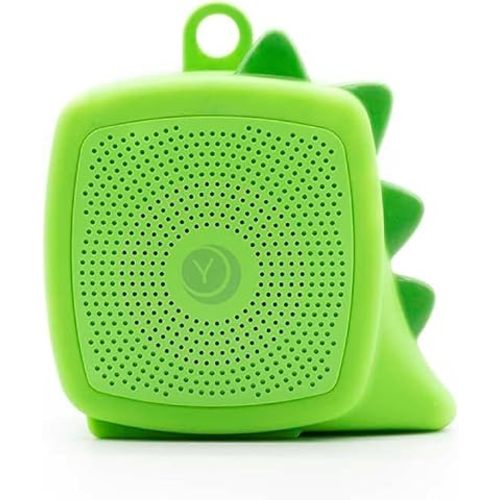 Yogasleep Pocket Baby Soother Dinosaur, White Noise Machine, 6 Soothing Sounds & Timer For Better Sleep, Includes Brown Noise & Lullabies, Compact Size For Travel & Child Safe, Must Have Registry Gift