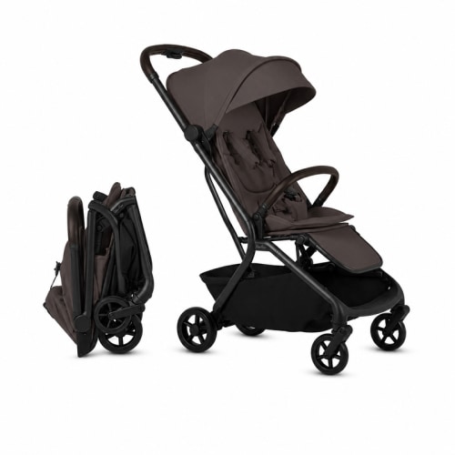 Silver Cross Nia Compact Travel Stroller  - Chocolate - Exclusive
