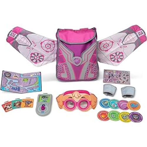 Melissa & Doug PAW Patrol™ The Mighty Movie Mighty Skye Role Play Pack with Wings for Toddlers and Kids Age 3+