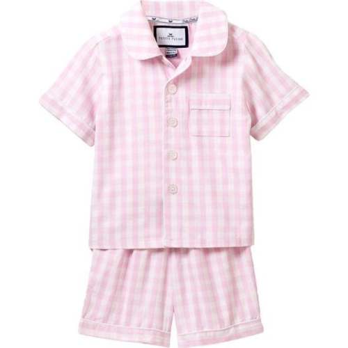 Pink Gingham Short Set - Petite Plume | Maisonette