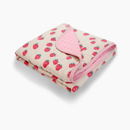 Itzy Ritzy Itzy Blanket - Strawberries & Cream