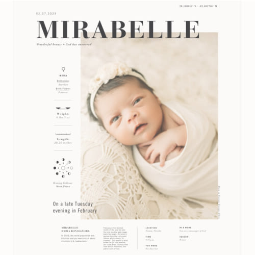 $150 GIFT CARD | Birth Stat Sign