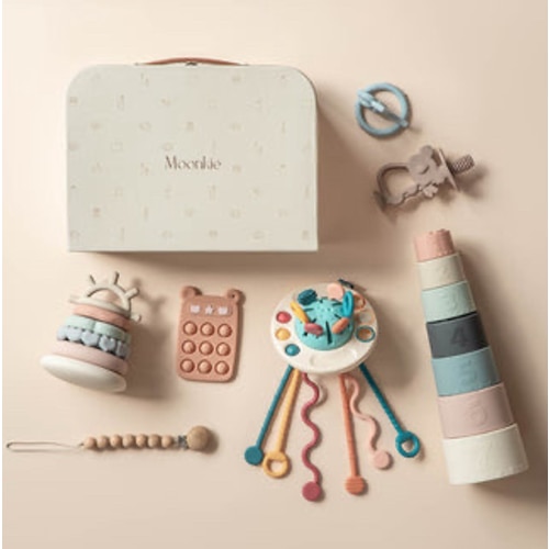 Baby Montessori Toys | Playtime Gift Set | Moonkie
