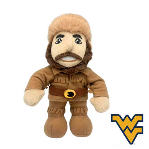 West Virginia "Mountaineer" Plush Pacifier  kit