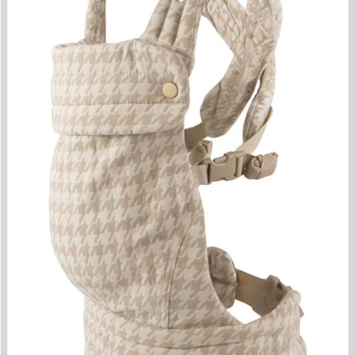 Ergonomic Baby Carrier Newborn to Toddler, Lightweight & Breathable Cotton Infant Carrier for Hands Free Comfort (Houndstooth)