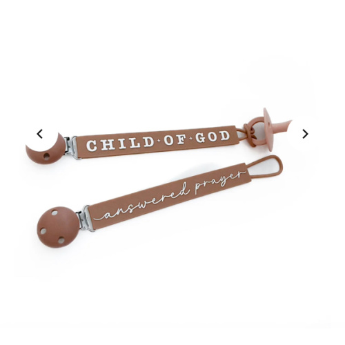 Silicone Pacifier Clip – OUR HOUSE ABOVE