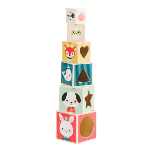Baby Forest 6 Block Pyramid | Kids & Baby | T.J.Maxx