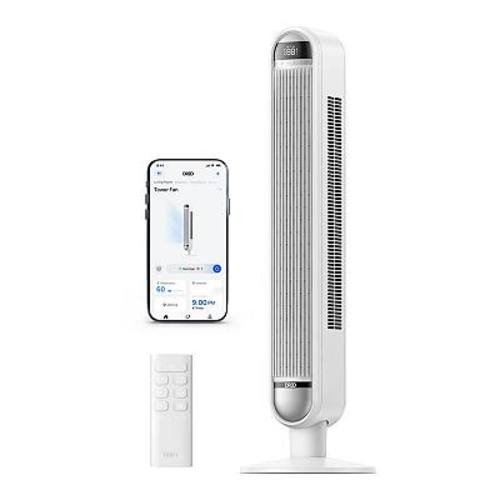 DREO 42-in. Smart Tower Fan 6-Speeds with Remote Control