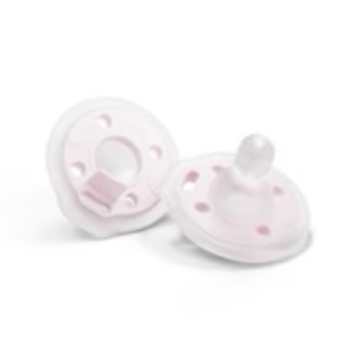 babypace breast-like pacifier 2-set - seashell | mōmi