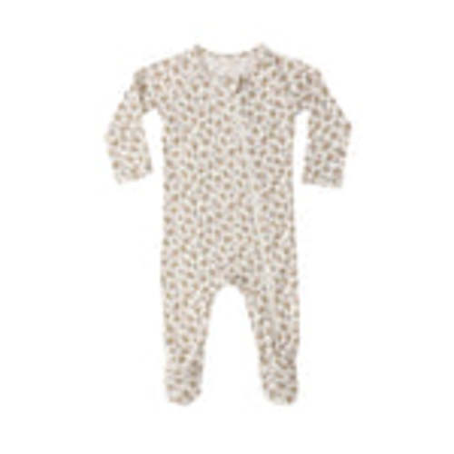 Rylee + Cru Bamboo Zip Footie in Wildflower – Joy Street