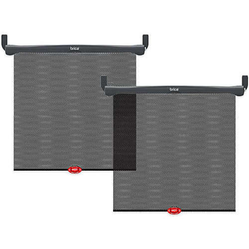 Brica® White Hot® Sun Safety™ Shades in Black (Set of 2)