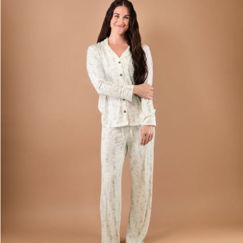 Womens PJ's Long Sleeve (Beary Dreamy) – Snuggle & Slumber