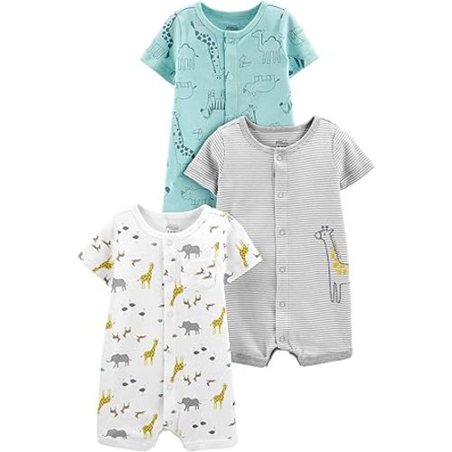 Simple Joys by Carter's Baby 3-Pack Snap-up Rompers