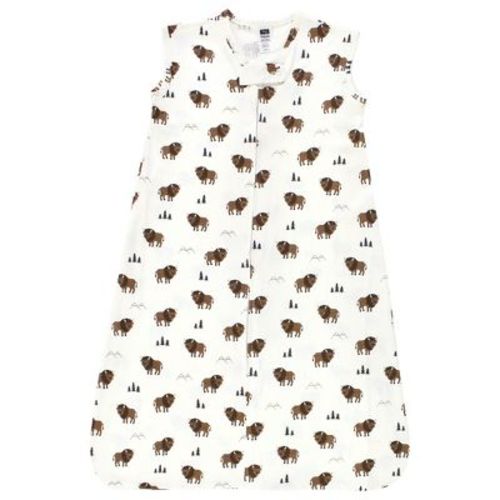 Hudson Baby Infant Boy Cotton Sleeveless Wearable Sleeping Bag, Sack, Blanket, Wild Buffalo