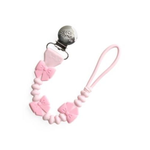 Itzy Paci Strap Plus™ Bow Pacifier Clip
