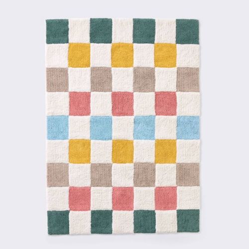 4'x5'6" Area Rug - Multi Check - Cloud Island™