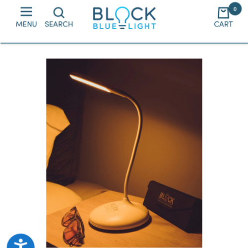 NoBlue Amber Sleep Lamp